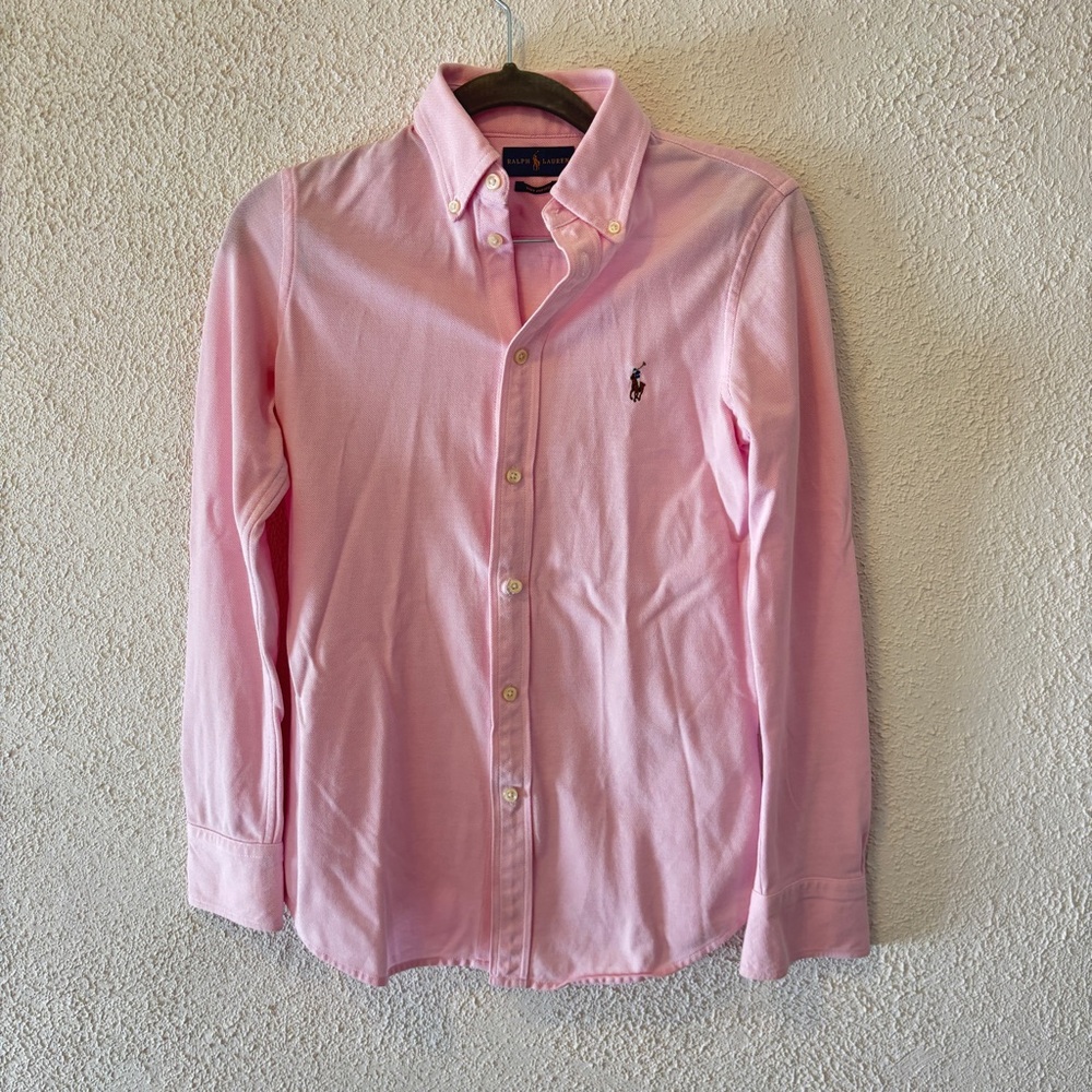 Polo by Ralph Lauren Light Pink Button Down Shirt